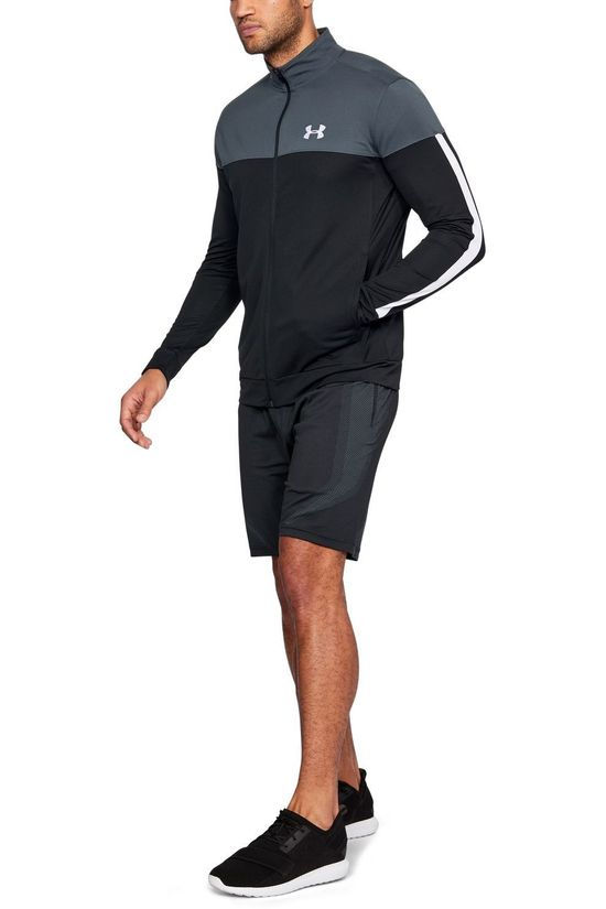 Under Armour Pull Sportstyle Pique Trck Jkt Black/Dark Grey