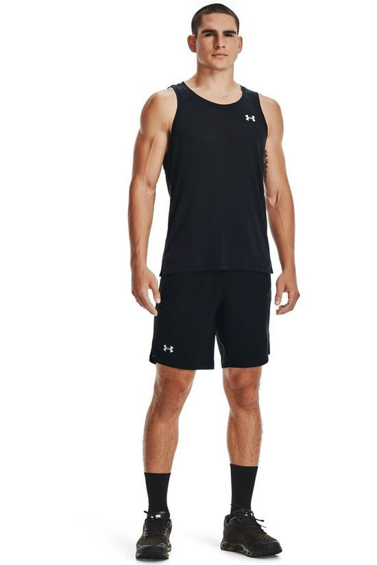 Under Armour Short Streaker Singlet Black