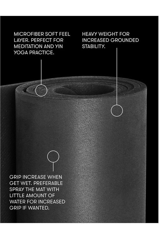 Casall Yoga Mat Sensitive 5MM Black