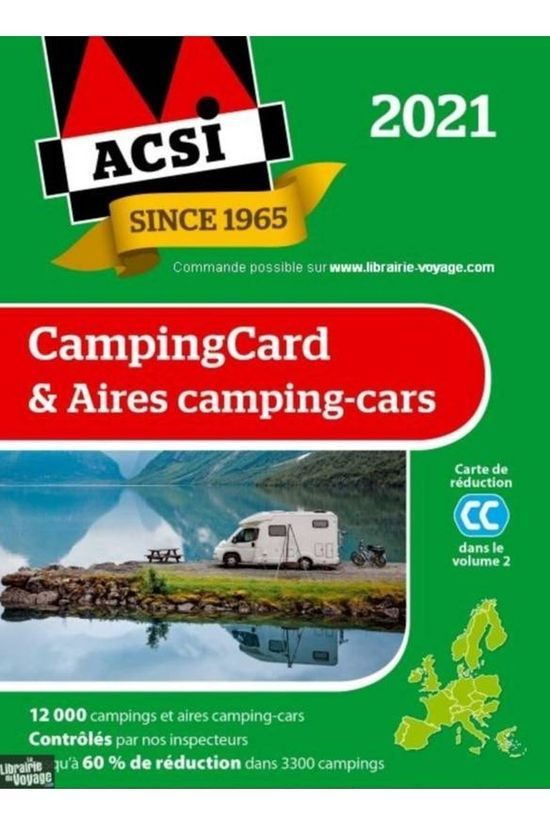 Acsi Campingcard & Aires Camping-Cars 2019 Français 2021