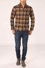 Fjällräven Hemd Sarek Heavy Flannel Sand Brown/Dark Blue
