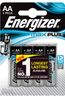 Energizer Cadeau Mannen Battery AX Plus LR06 AA BL4 No colour / Transparent